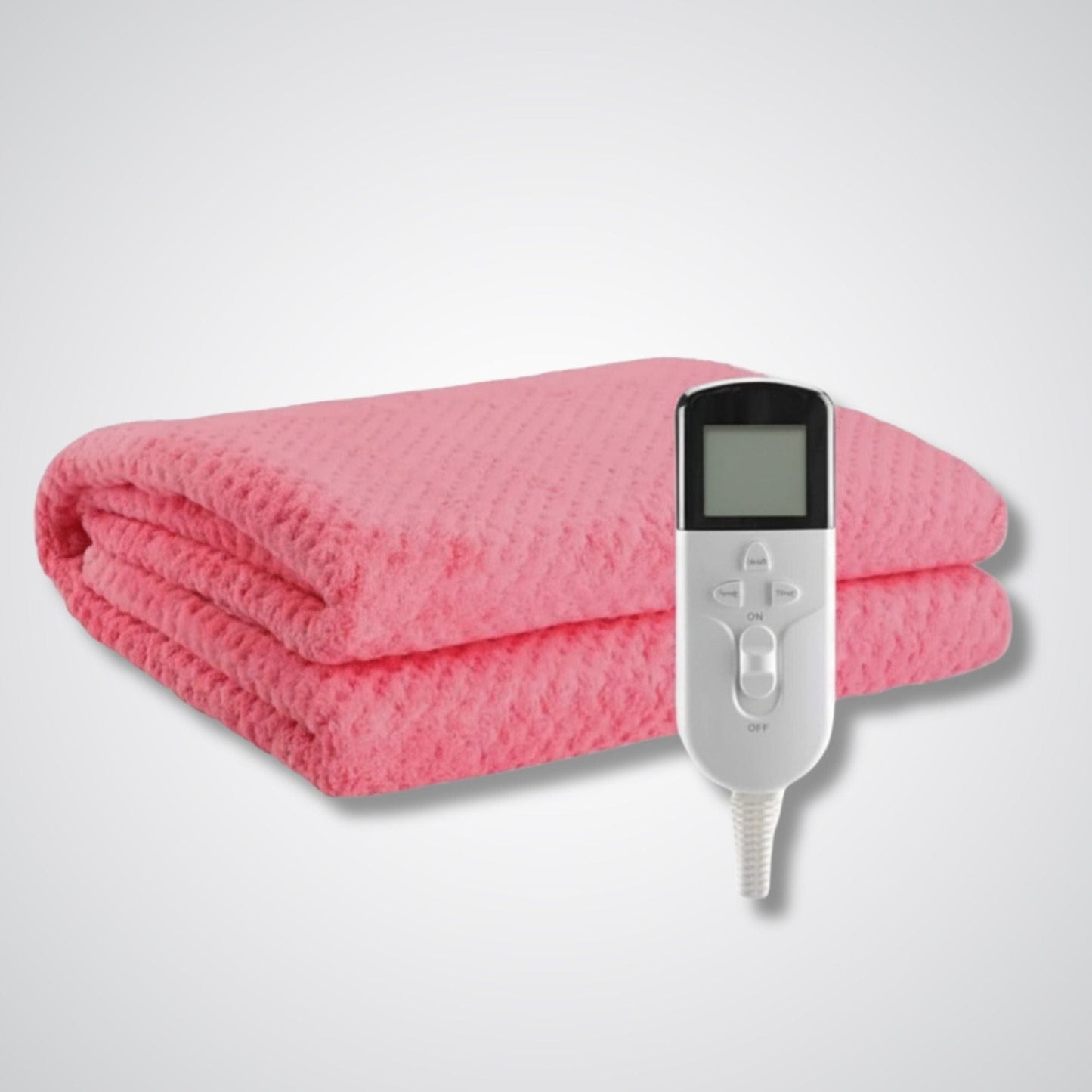 Couverture chauffante électrique FlanniSoft EliteHeat™ Rose