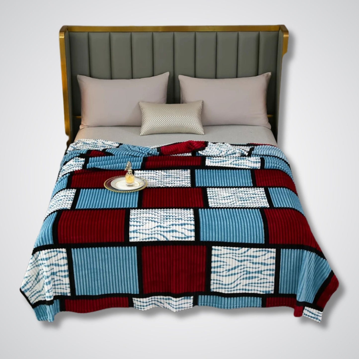 Couverture polaire Modèle AlpineHaven™ I / 150x200 cm