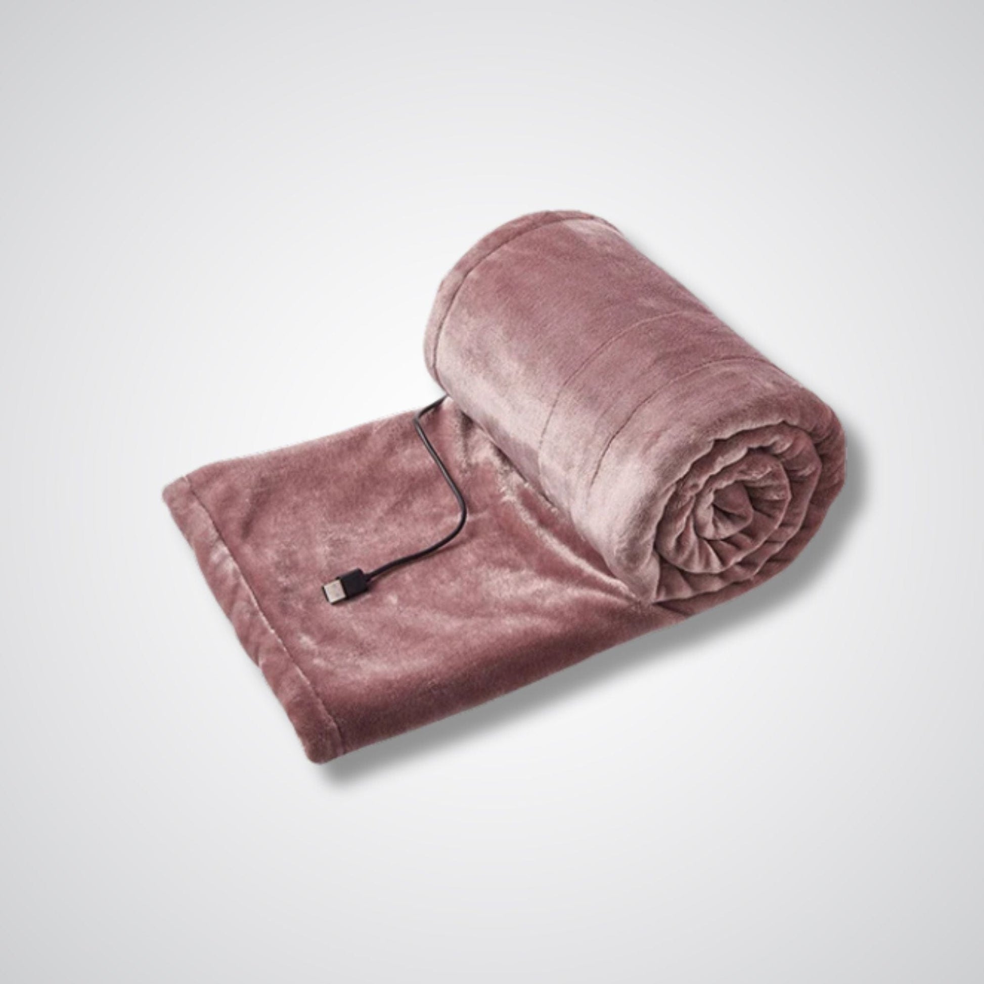 Couverture chauffante électrique <br> HeatFlex BodyEase™ Rose / 100x80cm
