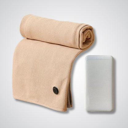 Couverture chauffante nomade AeroWarm Glide™ Beige
