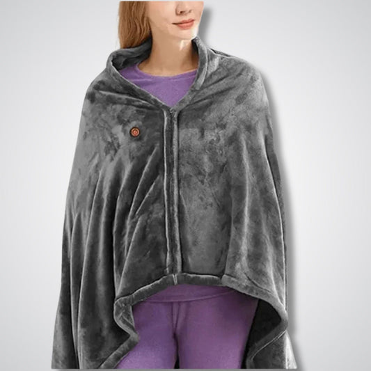 Couverture chauffante nomade RoamCloud FleeceHeat™ Gris