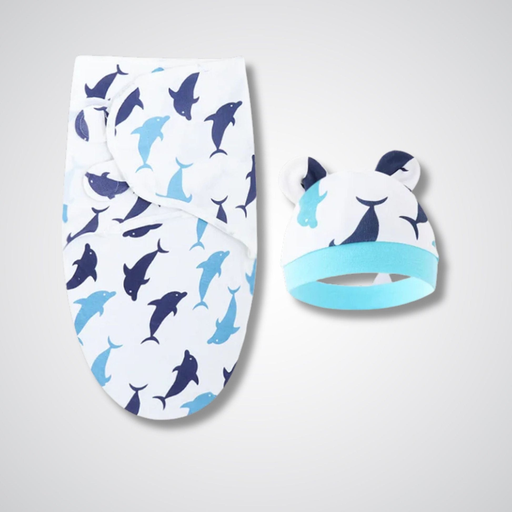 Couverture emmaillotage Modèle DreamNest™ Dauphin