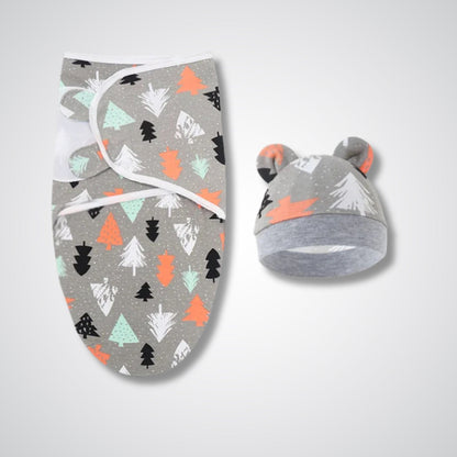 Couverture emmaillotage Modèle DreamNest™ Gris