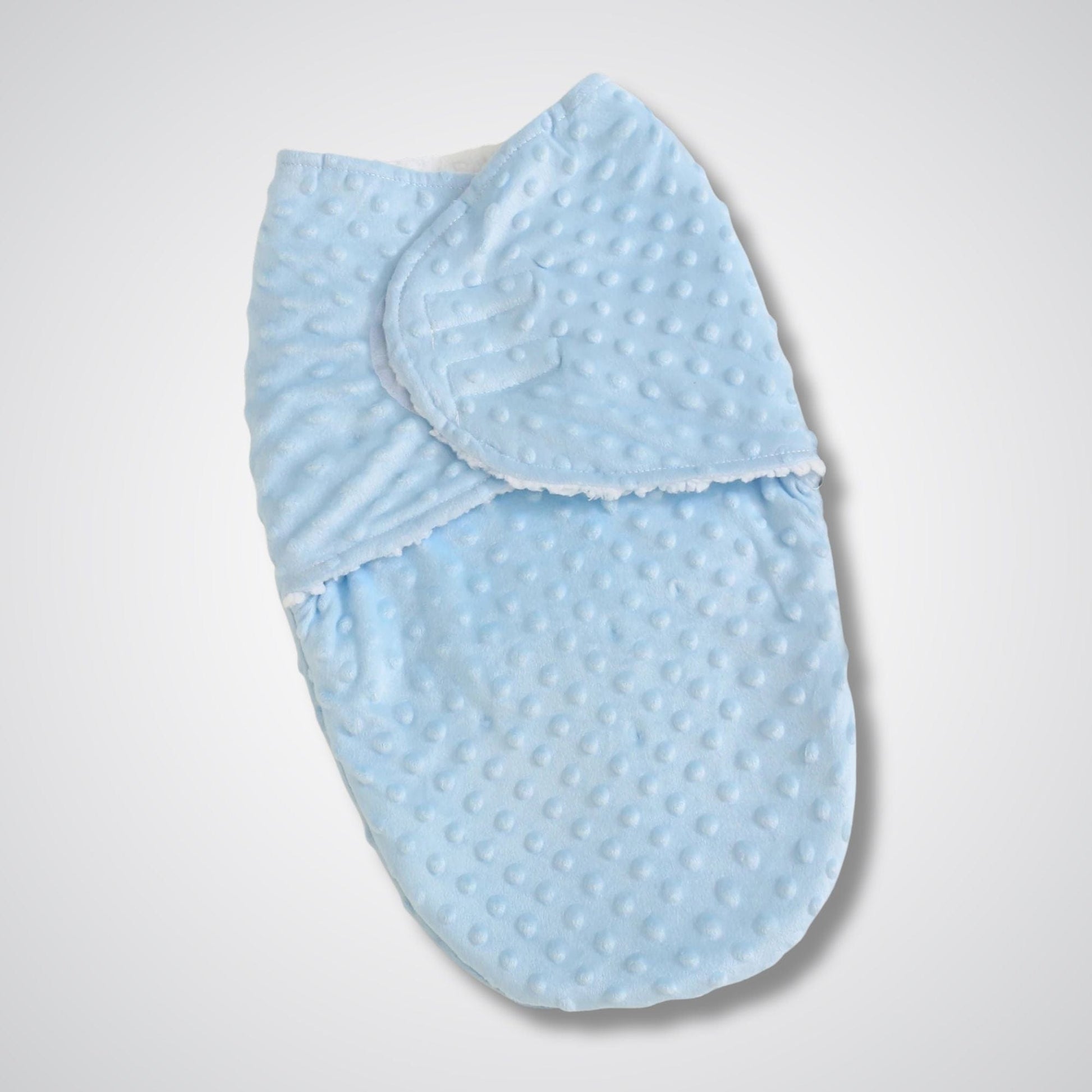 Couverture emmaillotage Modèle SoftNest™ Bleu