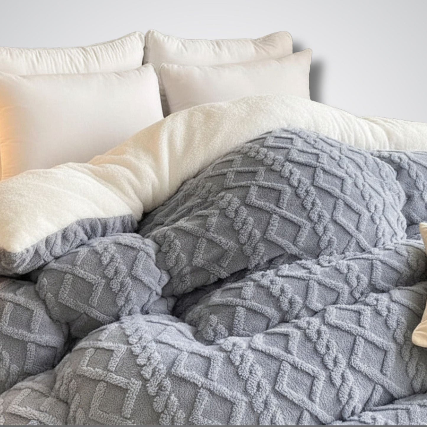 Couverture lestée - CosiLuxe™ Gris / 200x230cm 5kg