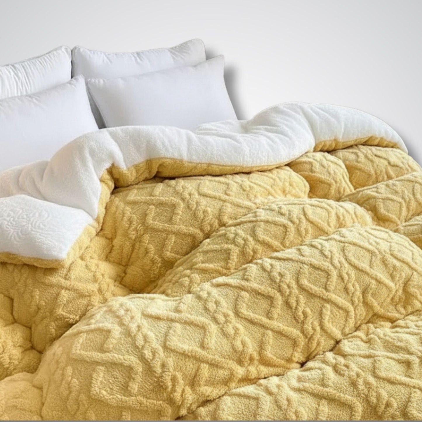 Couverture lestée - CosiLuxe™ Jaune / 200x230cm 5kg