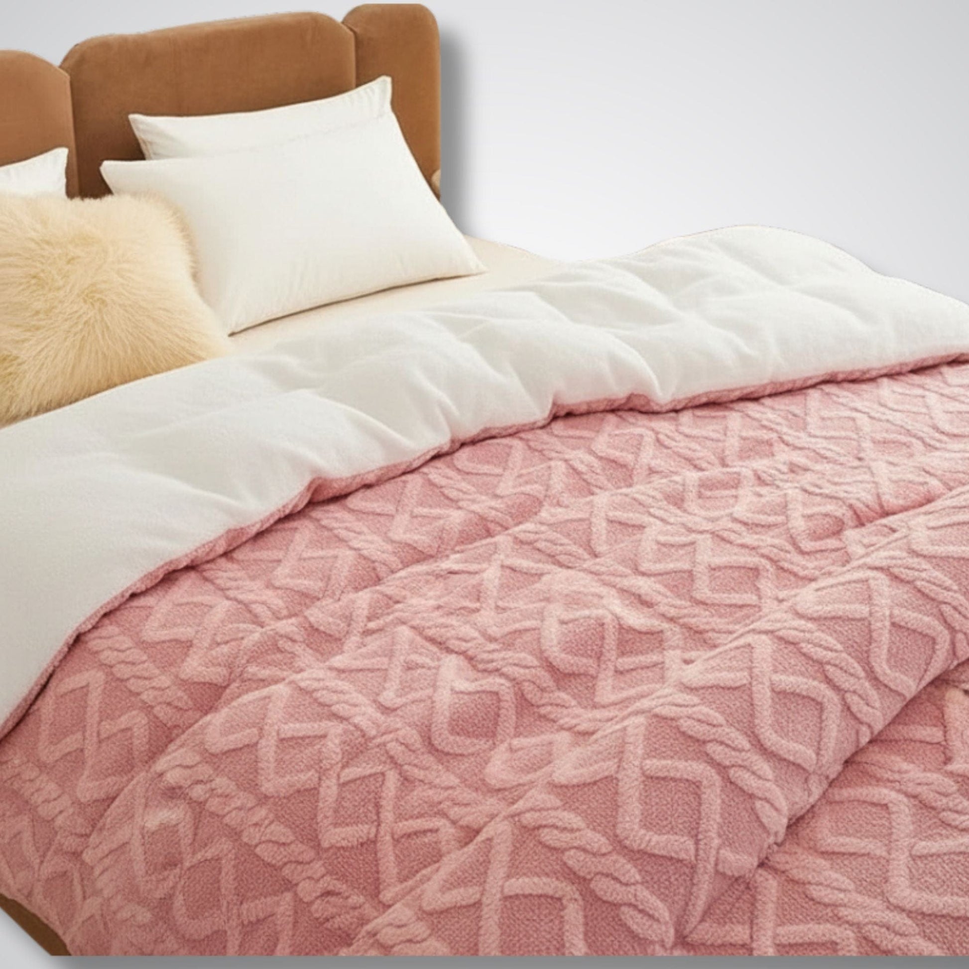Couverture lestée - CosiLuxe™ Rose / 150x200cm 4kg