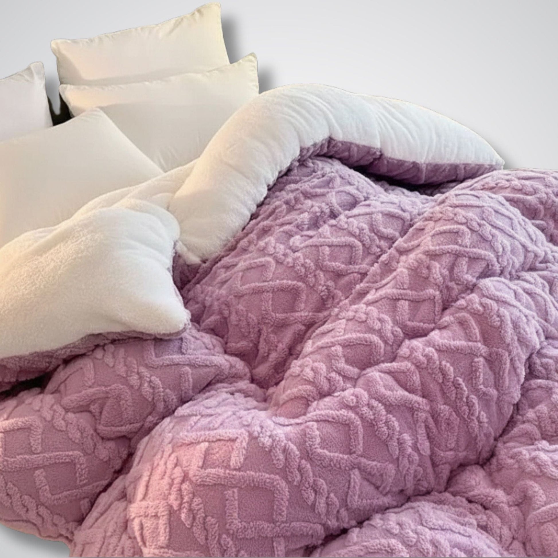 Couverture lestée - CosiLuxe™ Violet / 180x220cm 3.5kg