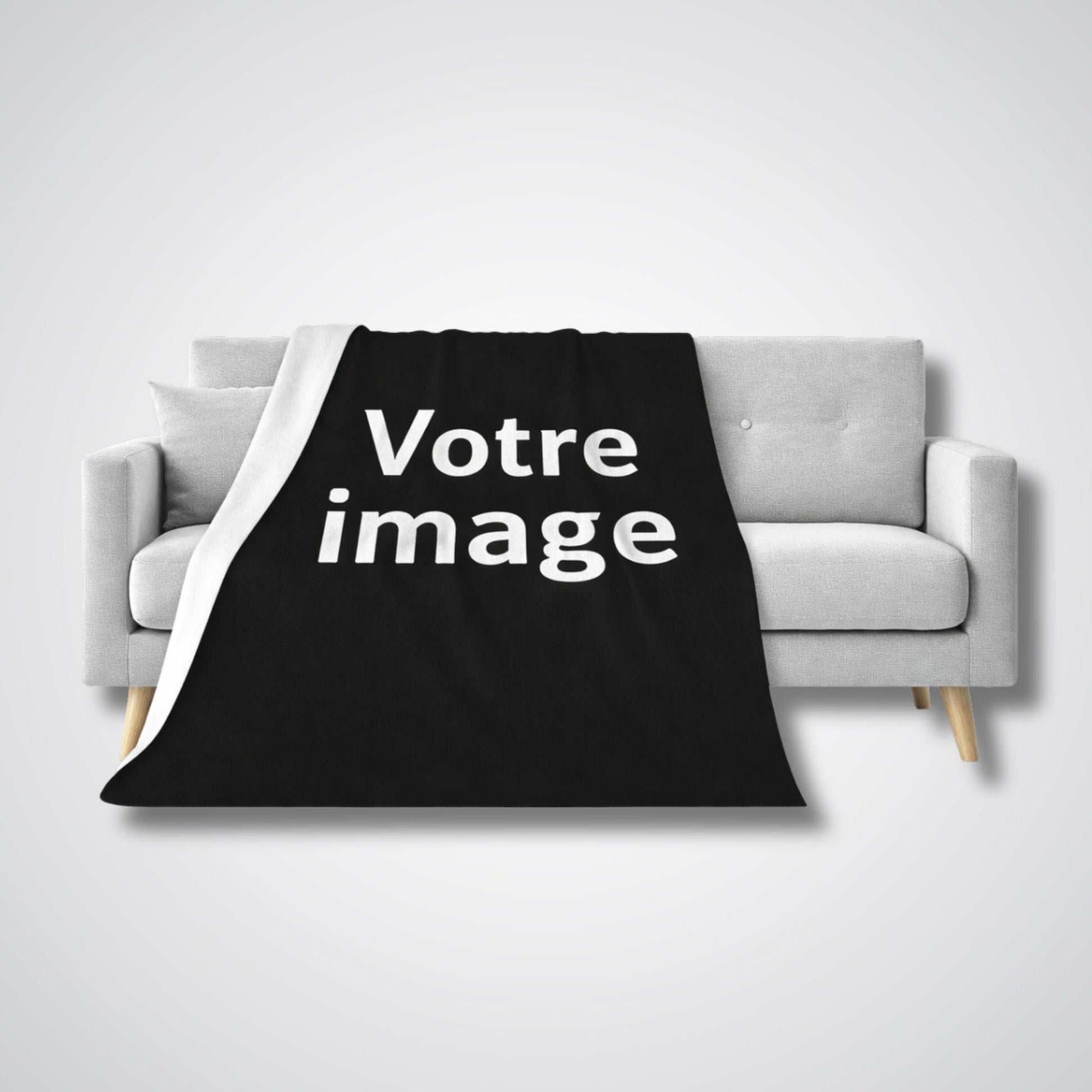 Couverture personnalisée MemoraSoft Luxe™ 183x254 cm
