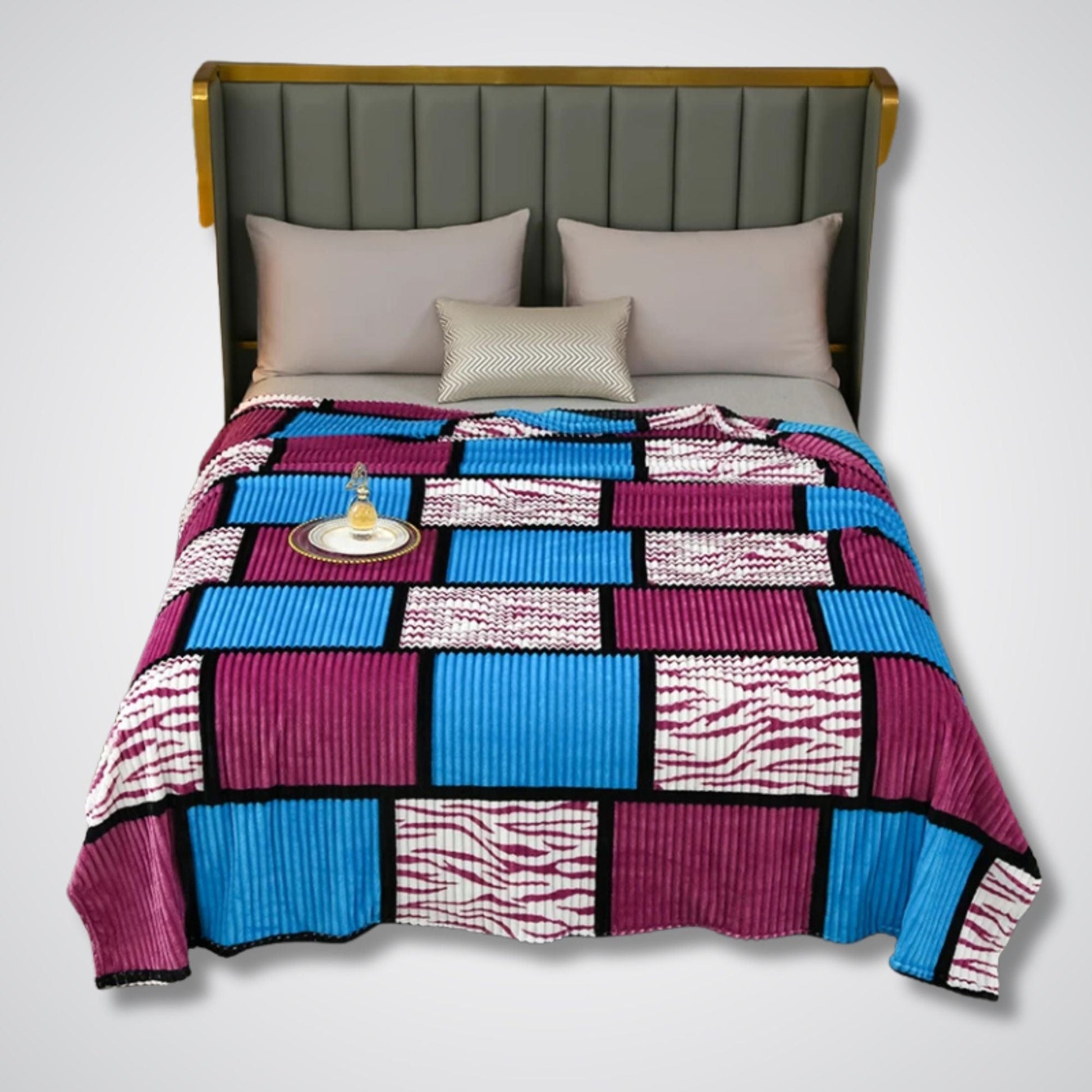 Couverture polaire Modèle AlpineHaven™ C / 150x200 cm