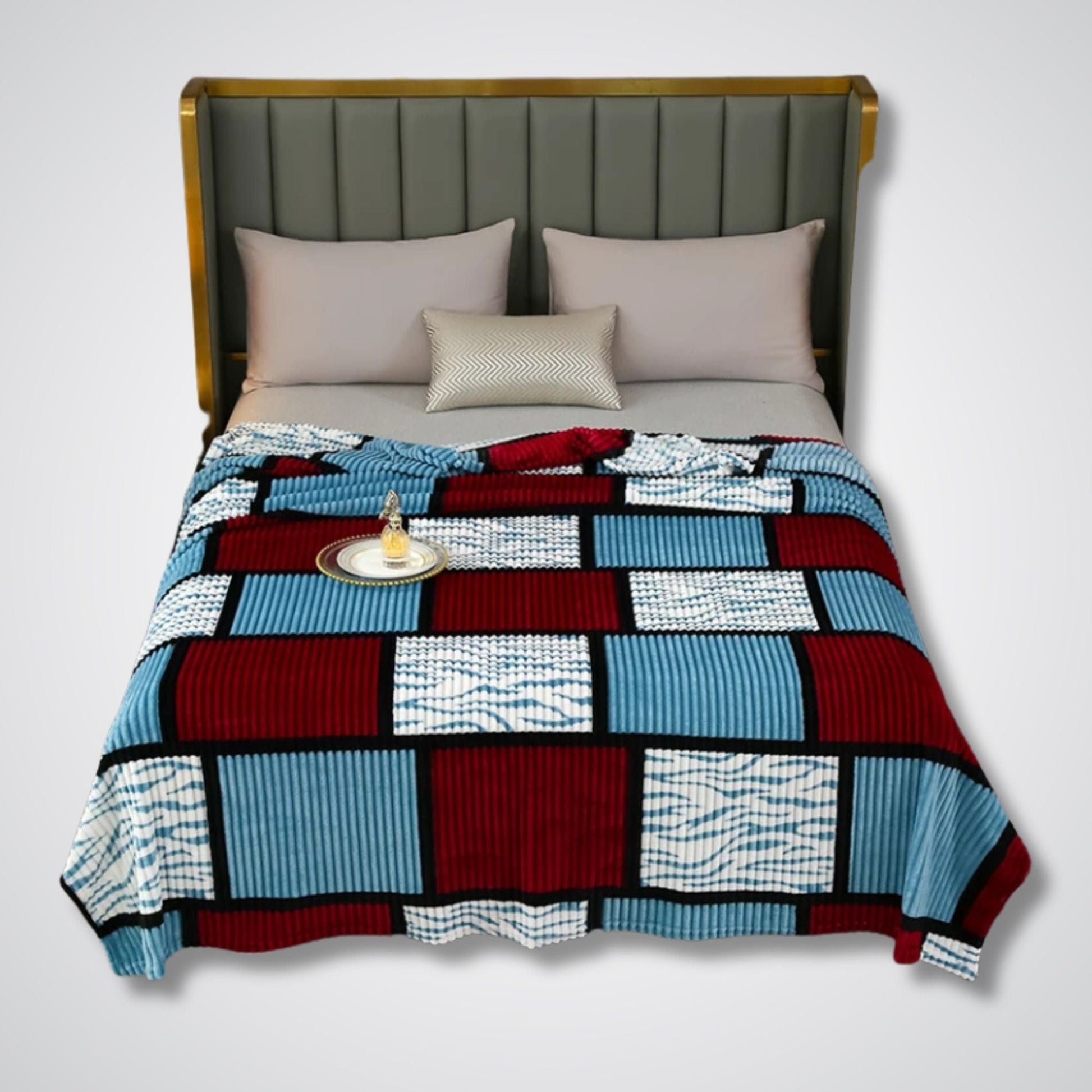 Couverture polaire Modèle AlpineHaven™ I / 150x200 cm
