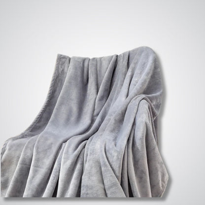 Couverture polaire - Modèle CozyHeritage™ Gris / 200x230 cm