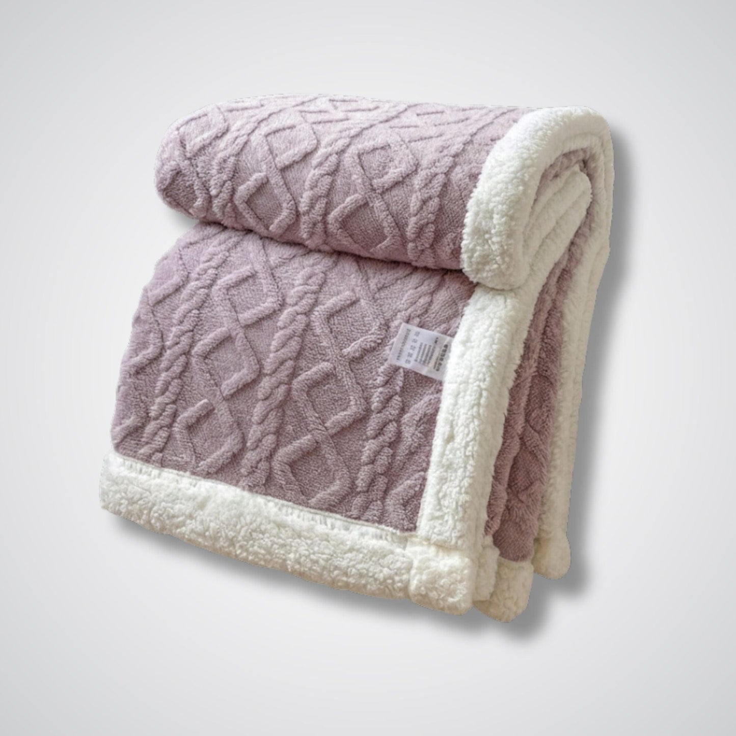 Couverture polaire - Modèle LambFrost™ Violet / 100x150 cm