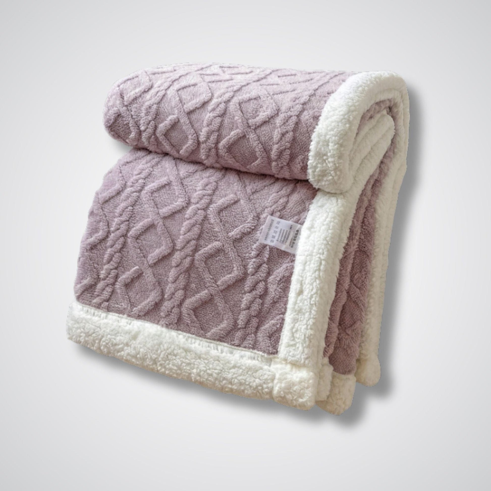 Couverture polaire - Modèle LambFrost™ Violet / 100x150 cm