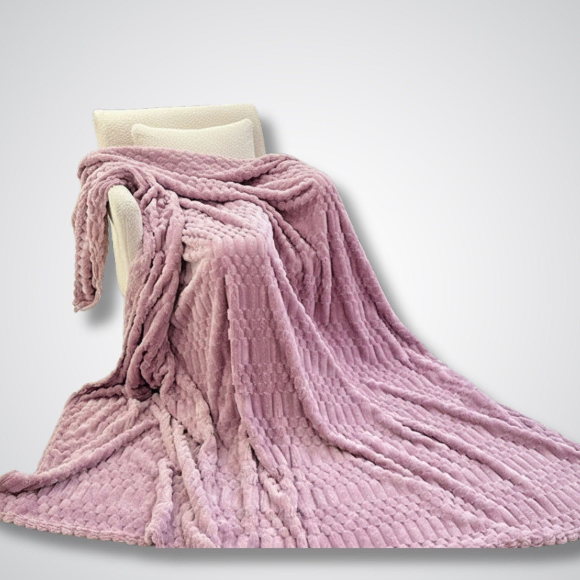 Couverture polaire - Modèle SoftHorizon™ Lotus / 100x150 cm