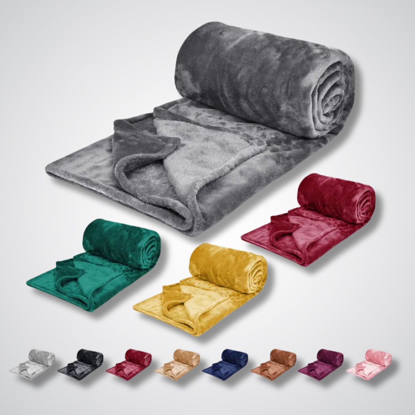 Couverture polaire - Modèle VelvetShield™